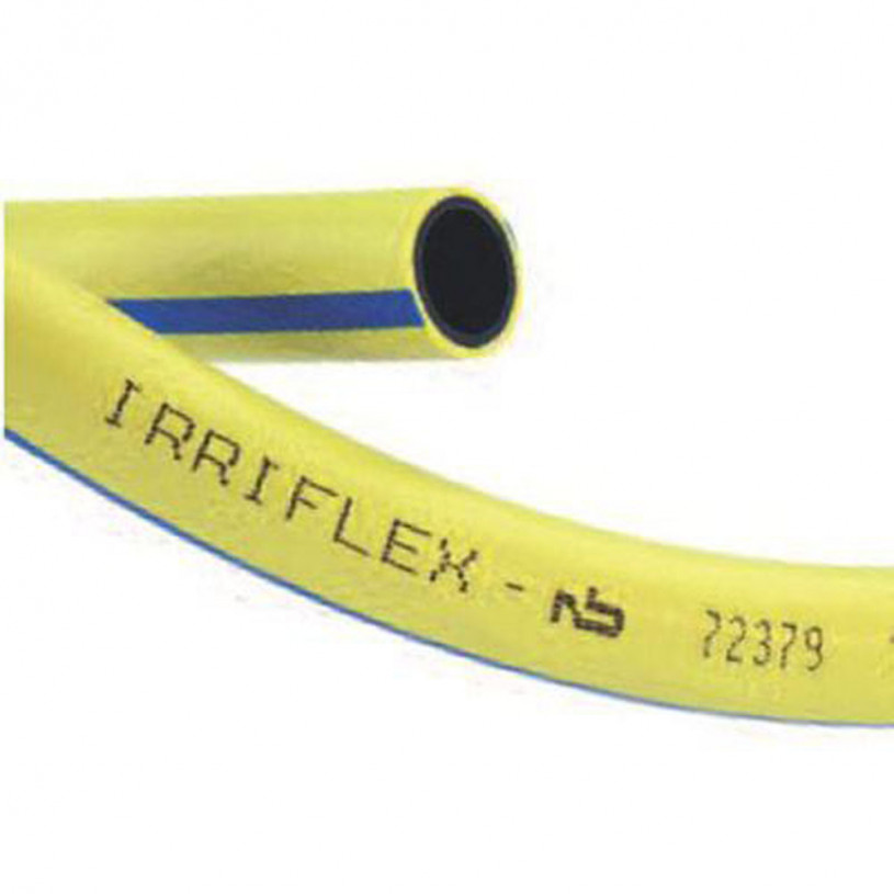 COURONNE 25ML TUYAU PVC JAUNE ARME ANTI-TORSION Ø19X25 - EAU 8 BARS TRICOFLEX