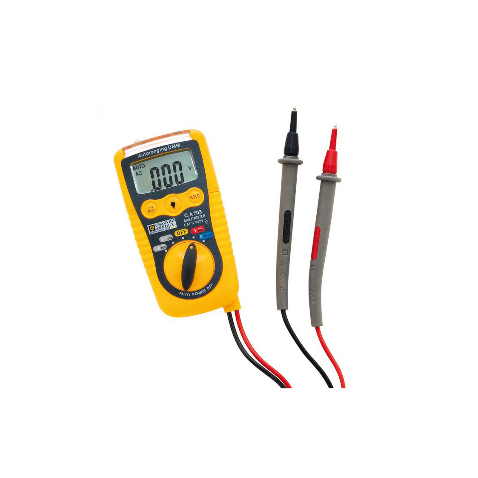 MULTIMETRE NUMERIQUE DE POCHE AC/DC - CHAUVIN ARNOUX C.A 703 : Matériel et  Outillage CHAUVIN ARNOUX - Promeca