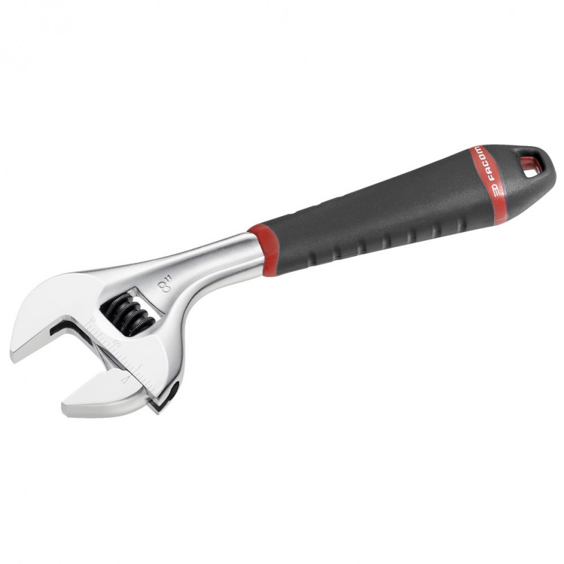 Clé à molette manche bi-matière facom 101.8G 33mm FACOM