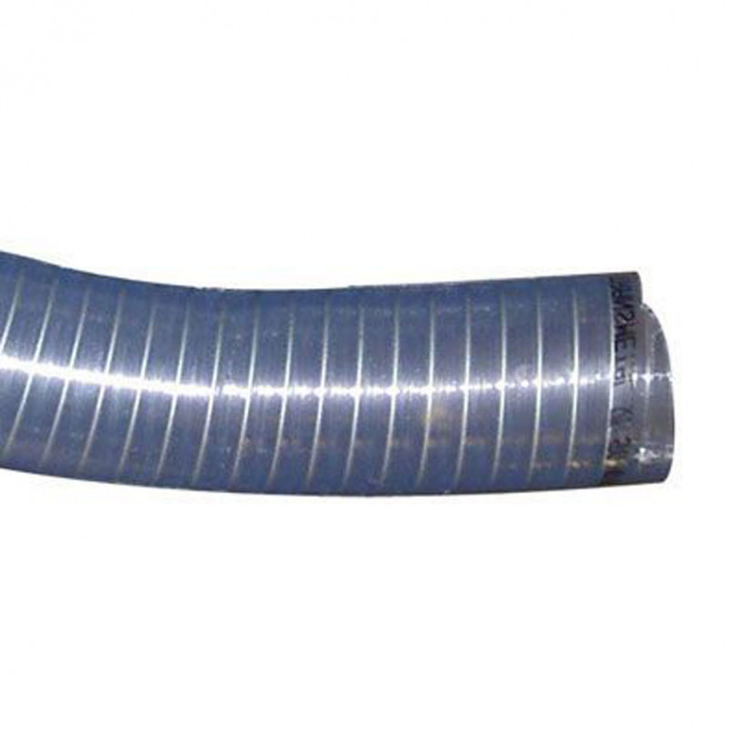 Mètre de tuyau PVC armé spire métal Ø30 x 38 mm - Air 6 bars PROMECA