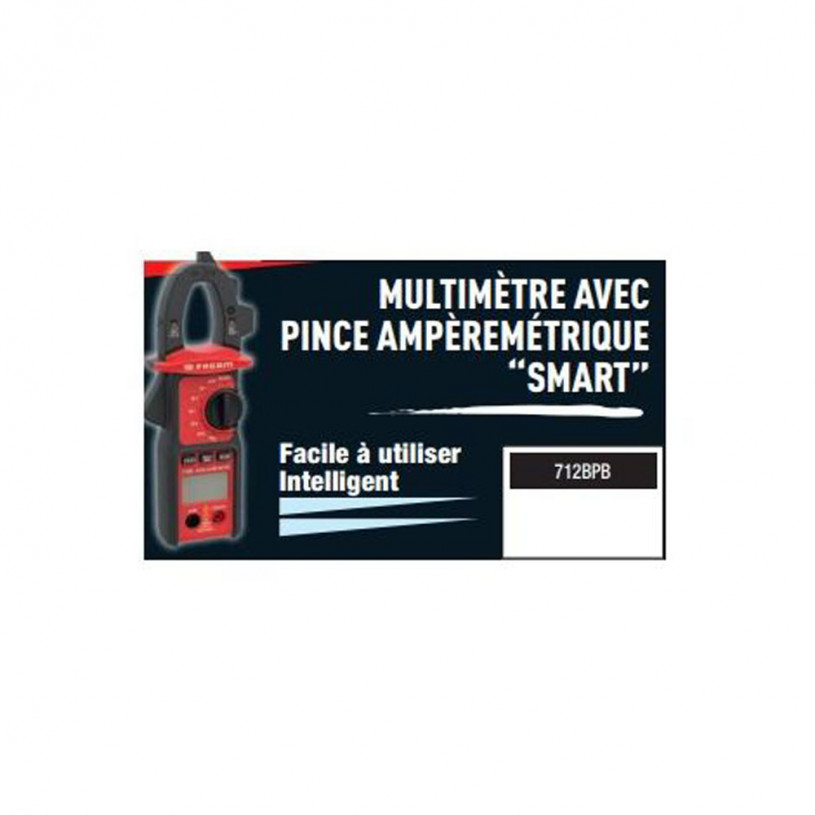 Multimètre ampèremètre "smart" 0-400a - Facom 712BPB FACOM F712BPB