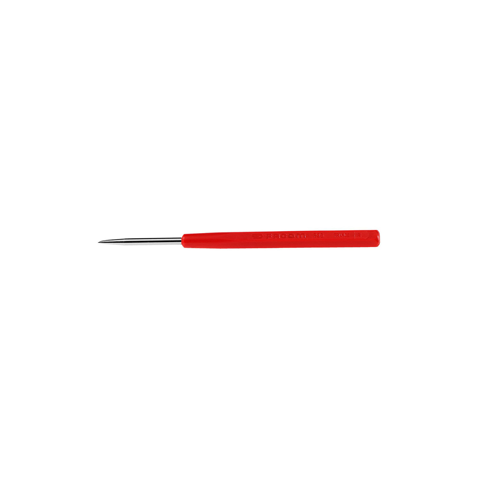 Tube marqueur à bille Ecri-métal Couleur rouge : Métrologie-Marquage Promeca