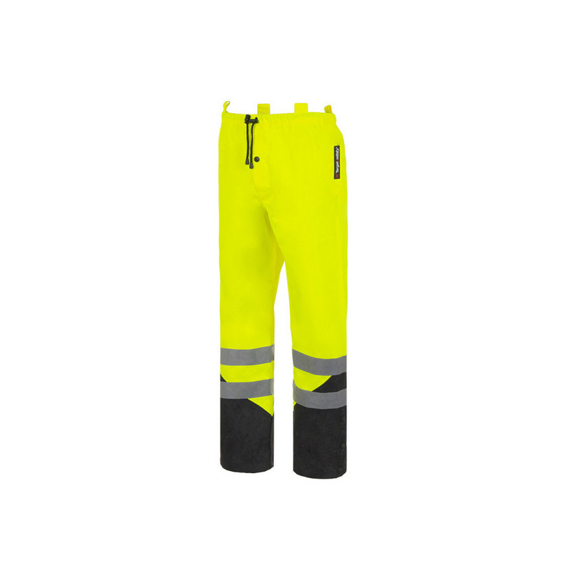 Pantalon de Pluie Hte Visibilité SPEED Jaune/Noire Taille M Target Safety PANTSPEEDJNTM