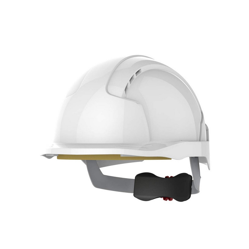 Casque Chantier EVO®Lite Blc Ventilé - Serrage Cremaillère JSP Safety