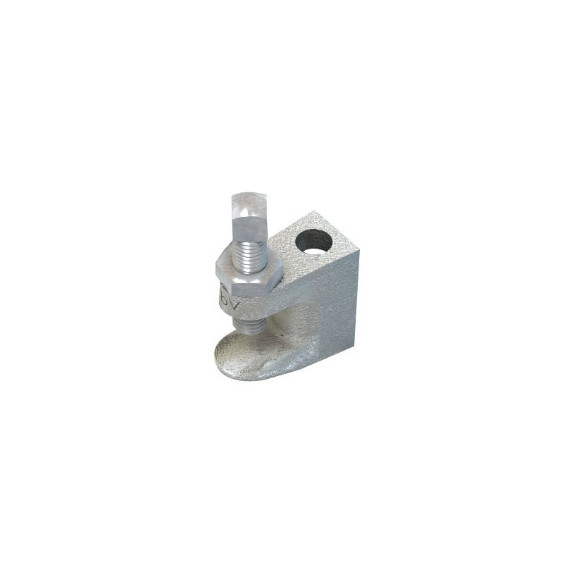 Pince à poutrelle Lindapter FL à trou lisse Crapaud Lindapter FL2 pour vis M10 FISCHER CRAP10