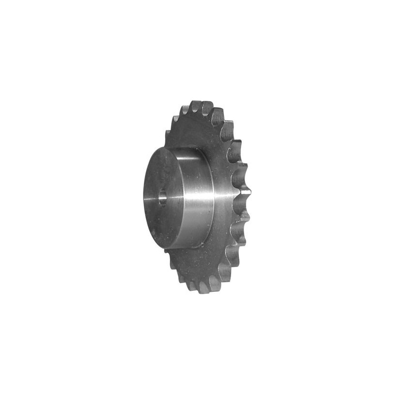Pignon acier simple préalésé Pas 12,7 - 15 dents PROMECA PIGNAA15D127S
