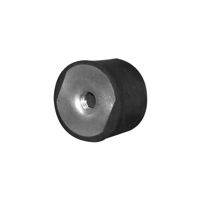 Plot type C - 2 taraudages Ø 40 x 28 mm - M10 PROMECA