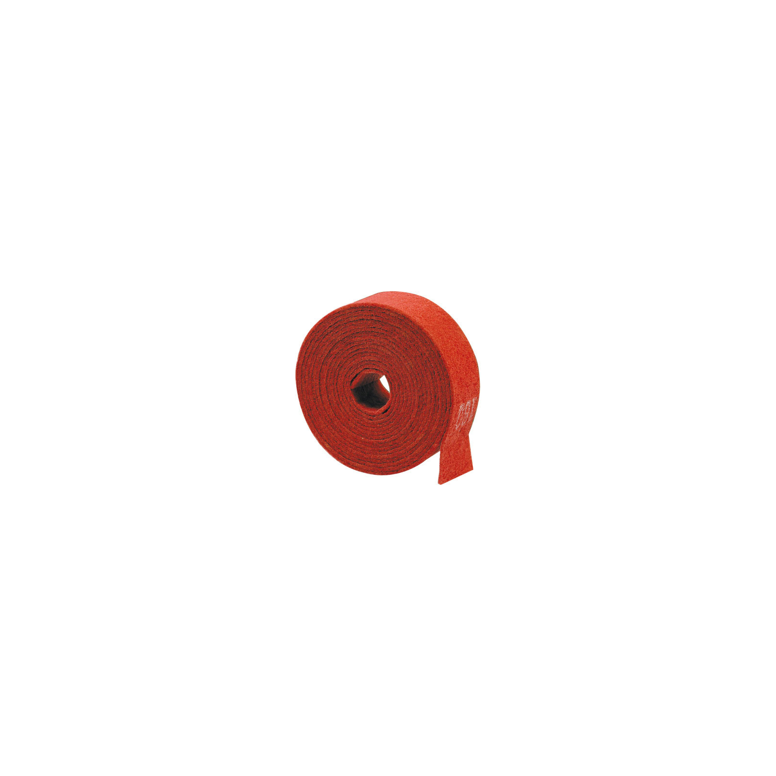 Rouleau 10 ml fibre abrasive rouge largeur 120 mm - grain 180 (fin) Rouge - grain fin