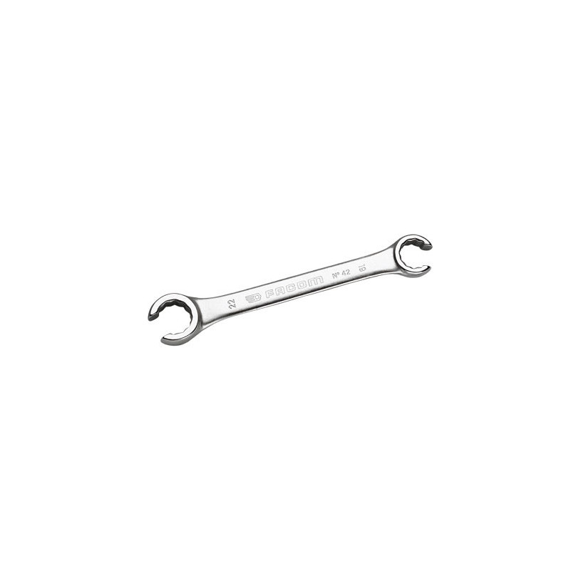 Clé à tuyauter inclinée à 15° métrique 12 x 14 mm - Facom 42.12X14 FACOM