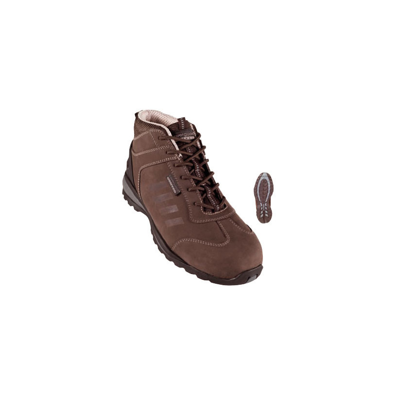 Chaussures de sécurité hautes Altaïte - buffle marron 38 PROMECA CHAUS338