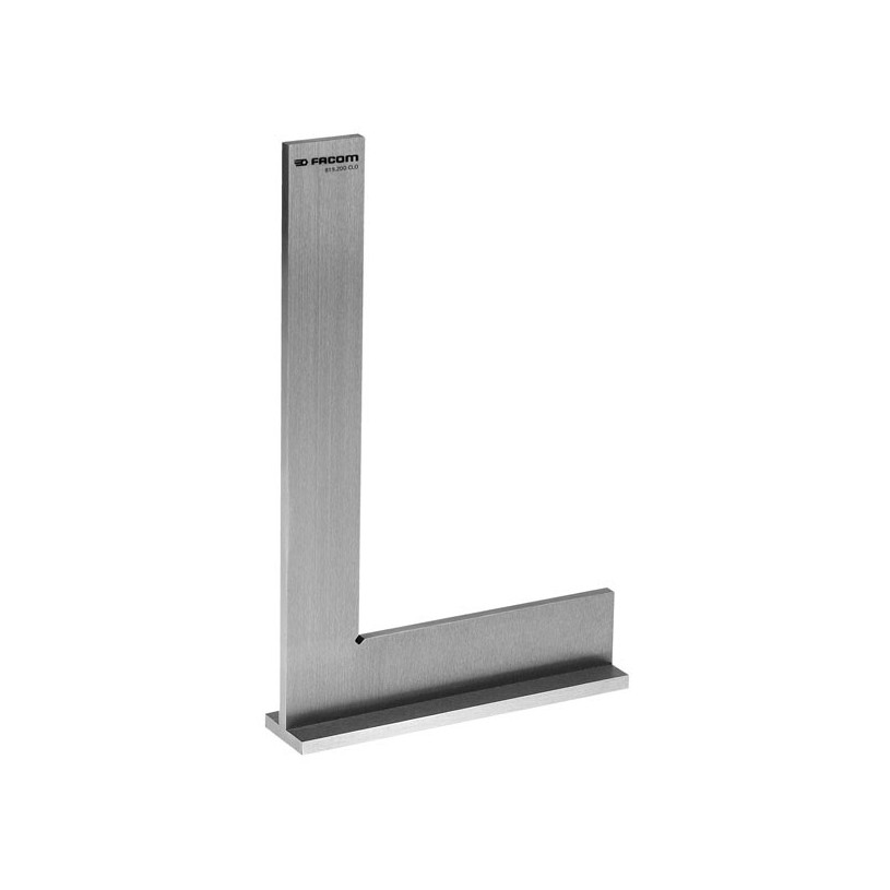 Equerre de précision à chapeau - Classe 0 200 mm - Facom 819.200CLO FACOM F819200CLO