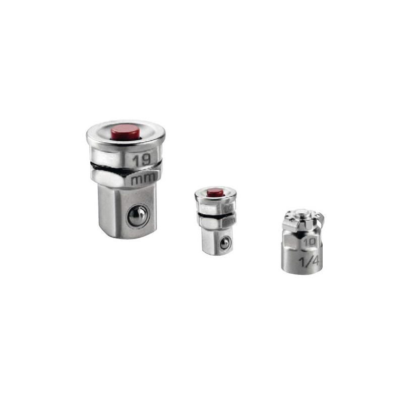 Lot de 2 adaptateurs pour clé vers carré 1/4 et 1/2 - Facom 467. FACOM F467ADAPT1019