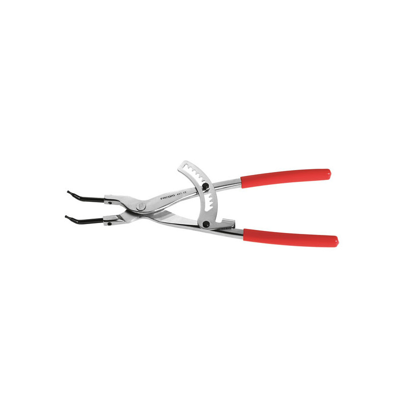 Pinces à crémaillère ouvrantes pour Circlips® extérieurs 31cm - Facom 497.32 FACOM
