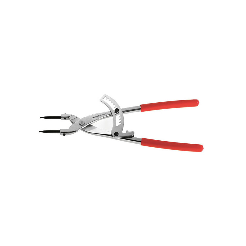 Pince à crémaillère fermantes pour Circlips® intérieurs 31cm - Facom 479.32 FACOM F47932