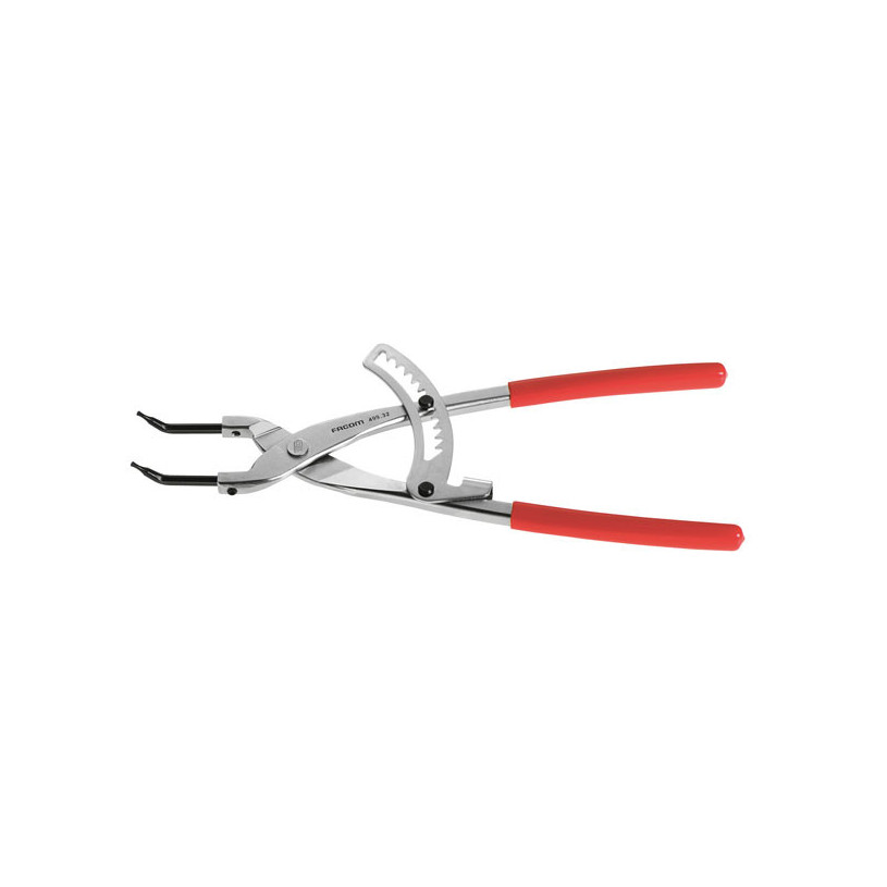 Pince à crémaillère fermantes pour Circlips® intérieurs 31cm - Facom 499.32 FACOM F49932