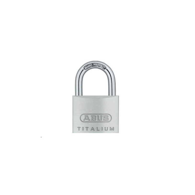 Cadenas à clé aluminium - Abus série N°64 Largeur 40 mm - Abus N°64TI/40 ABUS CADE40TI