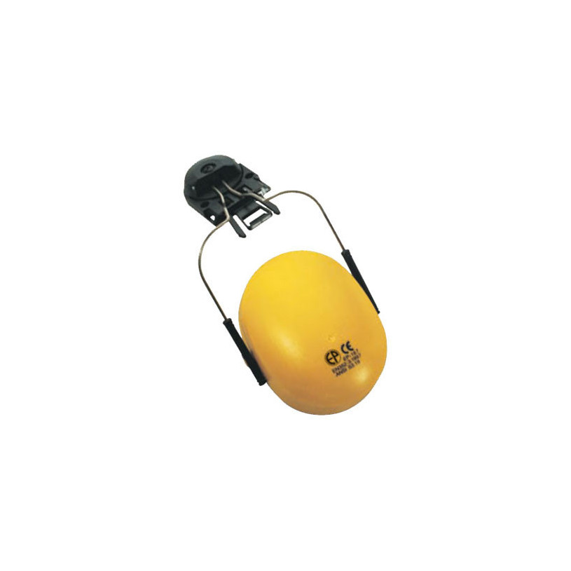 Coquilles anti-bruit avec adaptateur pour casque de chantier