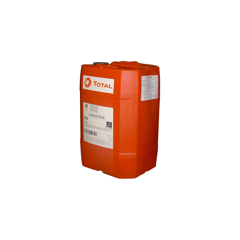 Bidon 20 litres huile hydraulique - Total Equivis ZS46 - cSt 46 TOTAL
