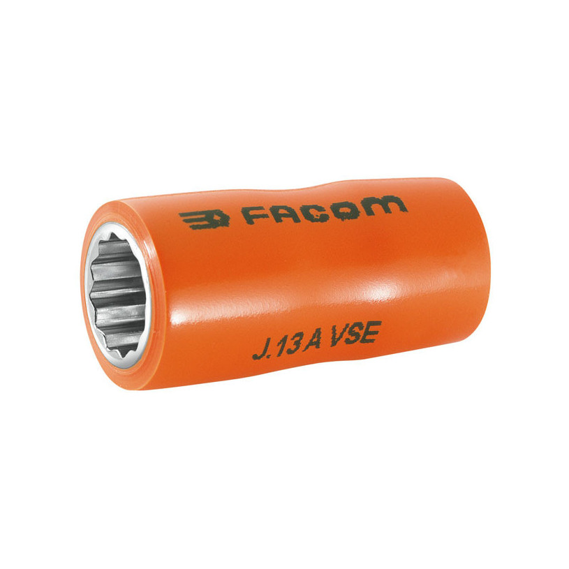 Douilles 3/8 12 pans isolées 1000 Volts série VSE Facom J.11AVSE FACOM FJ11AVSE