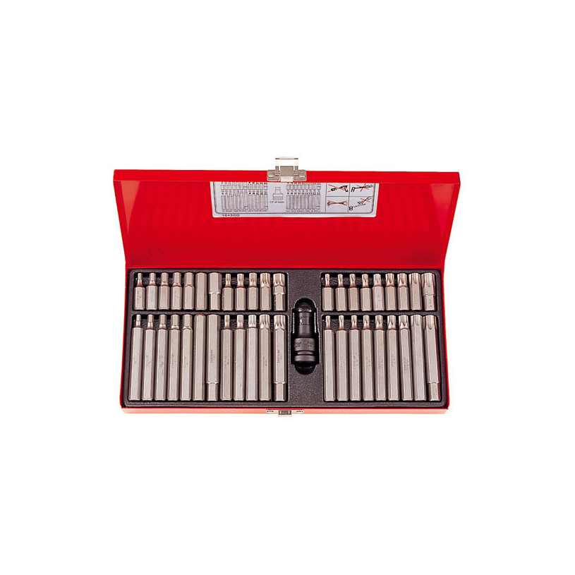 Coffret d'embouts tournevis 10mm - 43 pièces - KINGTONY 1043CQ KING TONY