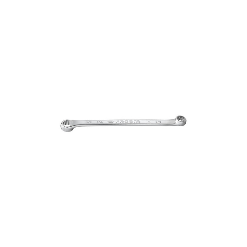 Clés polygonales longues contrecoudées inclinées 10° pouces - Facom 56L.15/16X1P FACOM F56L15_16X1P