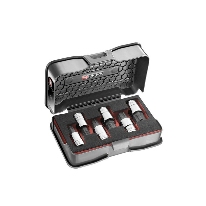 Jeu embouts OGV GRIP 6 pans 1/2 - FACOM STM.J6MGRPPB 1/2 FACOM FSTMJ6MGRPPB
