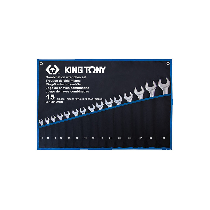 Trousse Clés Mixtes Série 1062 Profil I-beam - King Tony 15 Clés KING TONY