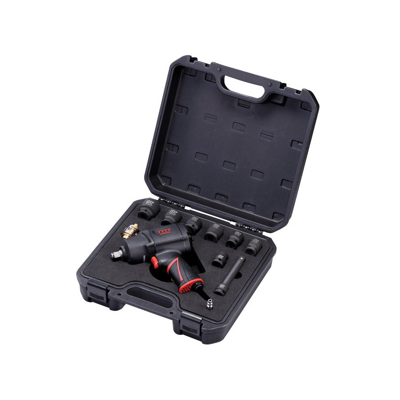 COFFRET CLE à Choc/Douille ½'' 6 Pans (10 à 21) -M7 1627 Nm M7 KTNC4255QKIT