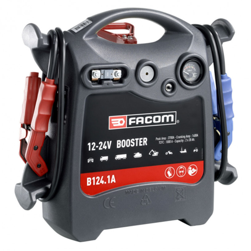 Booster de démarrage 12-24V 1000A 3700A-Facom B124.1A FACOM