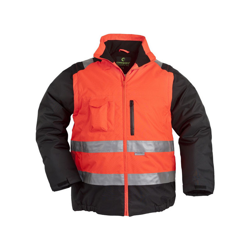 Parka hiver haute visibilité fluo M PROMECA PARKFM