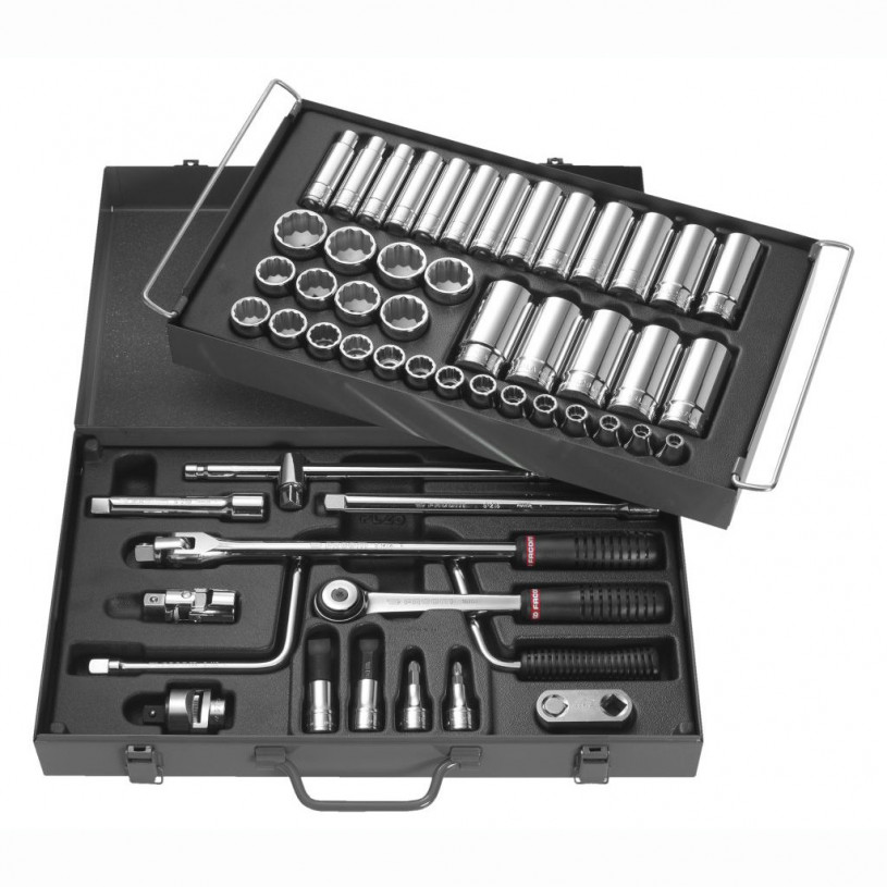 Coffret douilles 1/4'' 6 pans métriques - FACOM R1PICOPB Promotion :  Outillage à main FACOM - Promeca