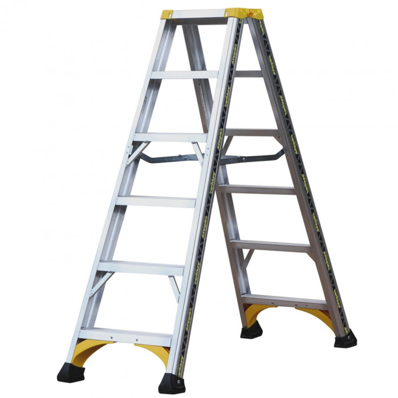 Marche Pied Aluminium CENTAURE Série ALPHA 2 X 6 Marches / 1,45 M CENTAURE ESCAM6