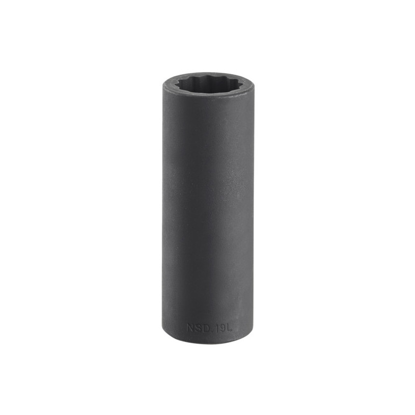 Douilles impact 1/2” longues 12 pans métriques 18mm - Facom NSD.18L FACOM FNSD18L