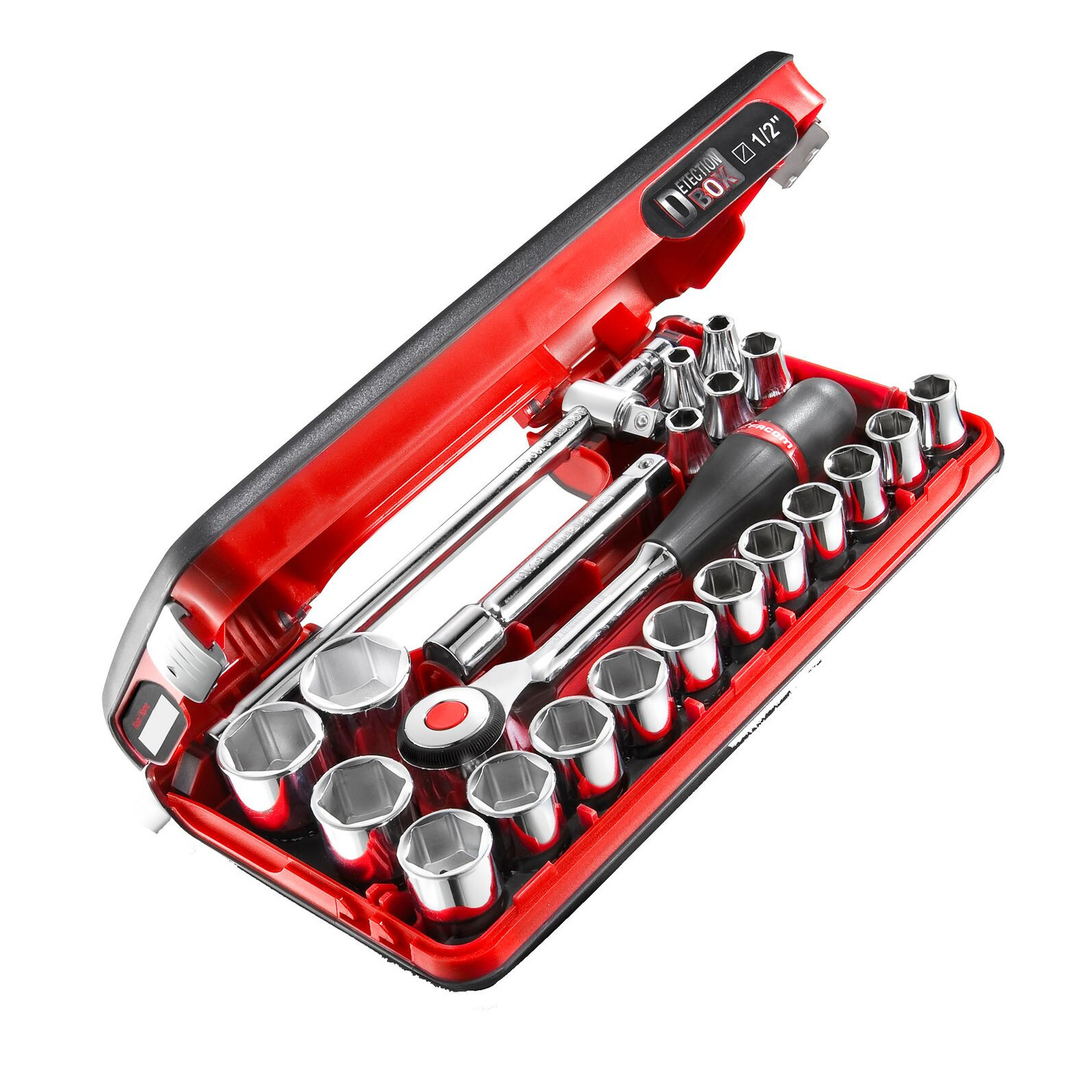 Coffret Facom Porte Embout A Cliquet - 23 Outils 1/4