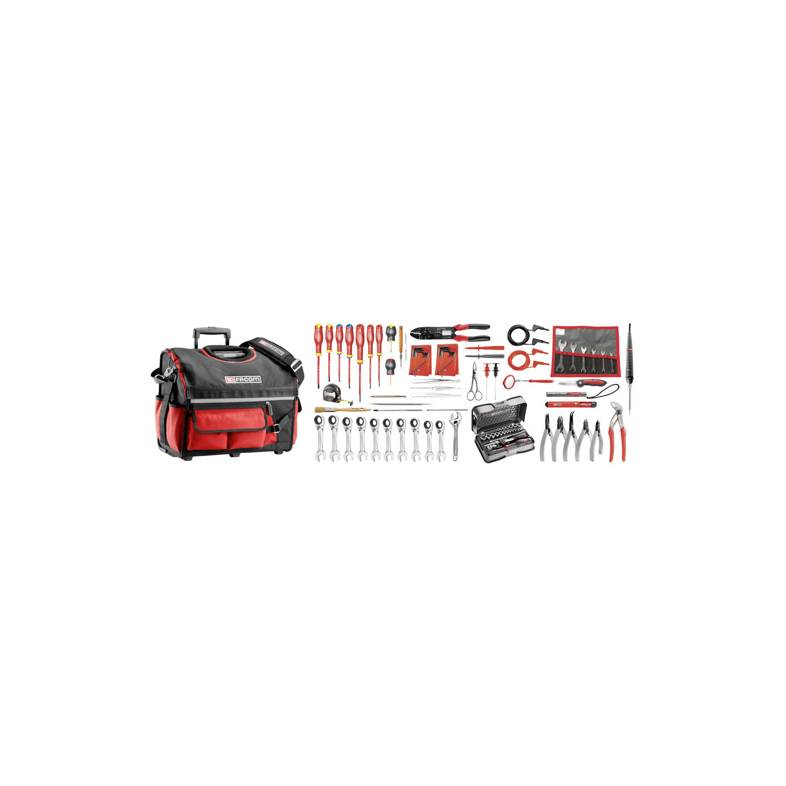 Composition Caisse BT.13A + 93 Outils Métriques - Facom 2070.E18