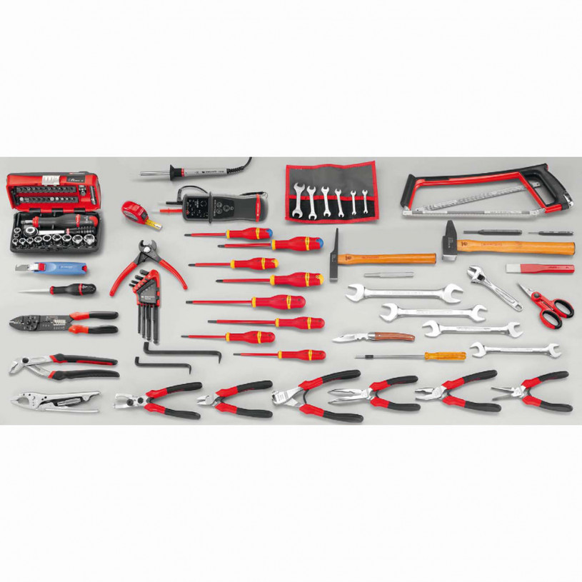 Sélection de 41 outils isolés 1000 Volts - Facom 2187C.VSE : Matériel et Outillage  FACOM - Promeca