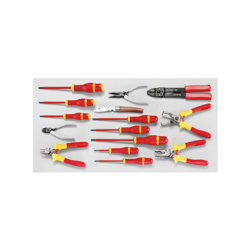 Composition plomberie 94 outils CM.210A : Outillage à main FACOM