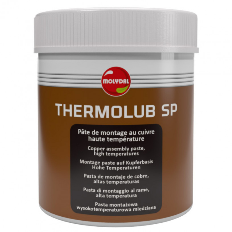 Pâte de Montage Anti-Grippage HT Cuivre - THERMOLUB SP - Pot 400Gr MOLYDAL PATEMOCUHTPO400GR