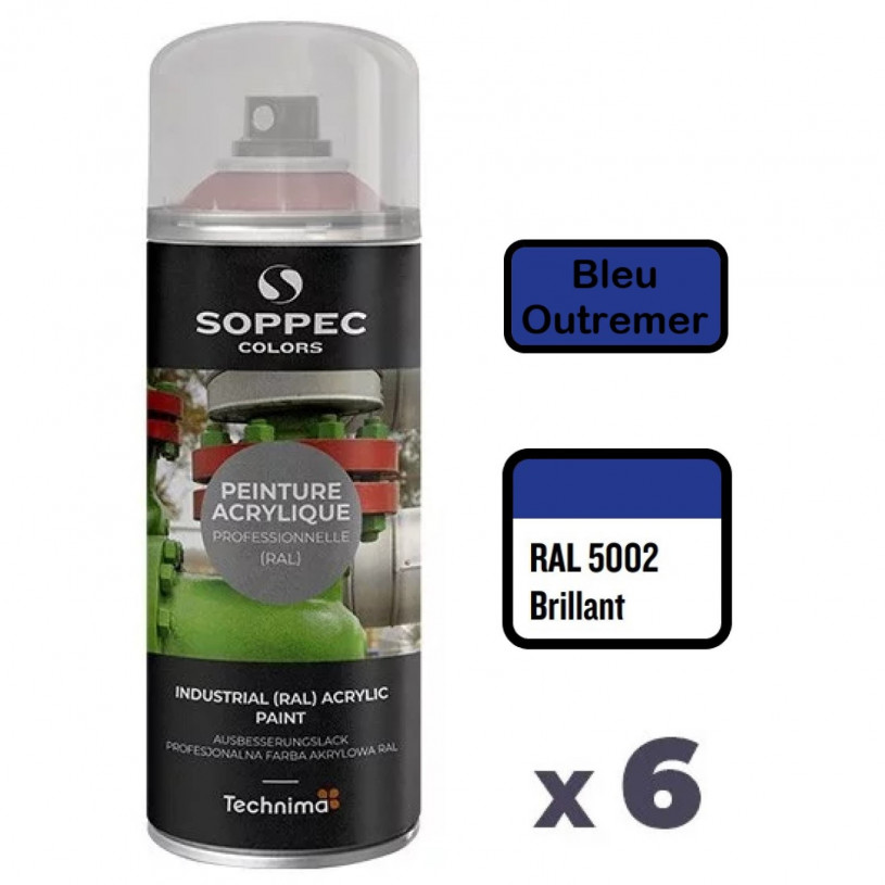 SPRAY 400 ML BLANC MAT MARQUAGE, Peinture en spray, PEINTURES