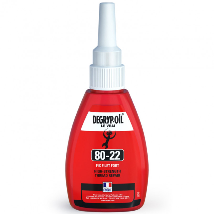 Frein filet résistance forte - flacon 50 ml - DEGRYP'OIL 80-22 ORAPI DEGR8022