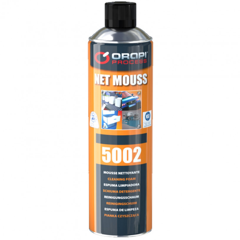 Nettoyant Mousse Multi Surfaces NET MOUSS Aérosol 650ML - ORAPI 5002 ORAPI ORAPI5002AERO650ML