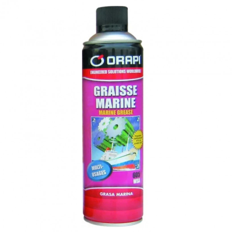 Graisse Marine Milieu Marin et Submergé - Aérosol 650ML - Orapi 605 ORAPI