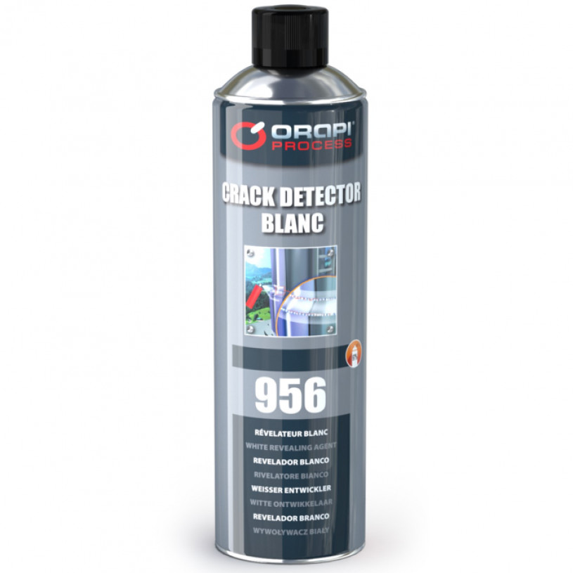 Révélateur Fissures CRACK DETECTOR - Aérosol 650ML - Orapi 956 Blanc ORAPI