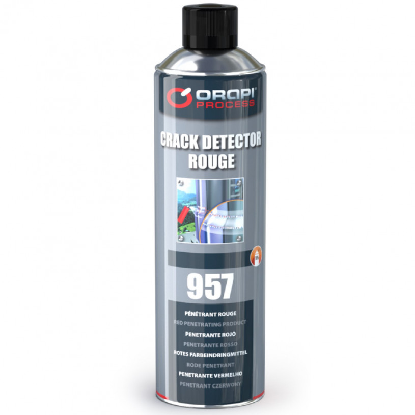 Pénétrant Fissures CRACK DETECTOR - Aérosol 650ML - Orapi 957 Rouge ORAPI ORAPI957AERO650ML