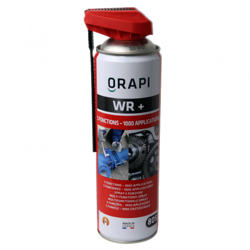 Dégrippant Lubrifiant Multifonctions - Aérosol 650ML - Orapi 805 - WR Plus ORAPI