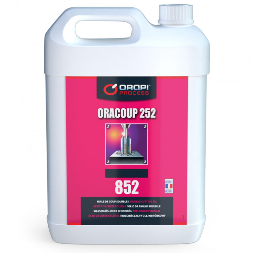 Huile de Coupe Soluble ORACOUP 252 - Bidon de 5 Litres - Orapi 852 ORAPI ORAPI852BID5L