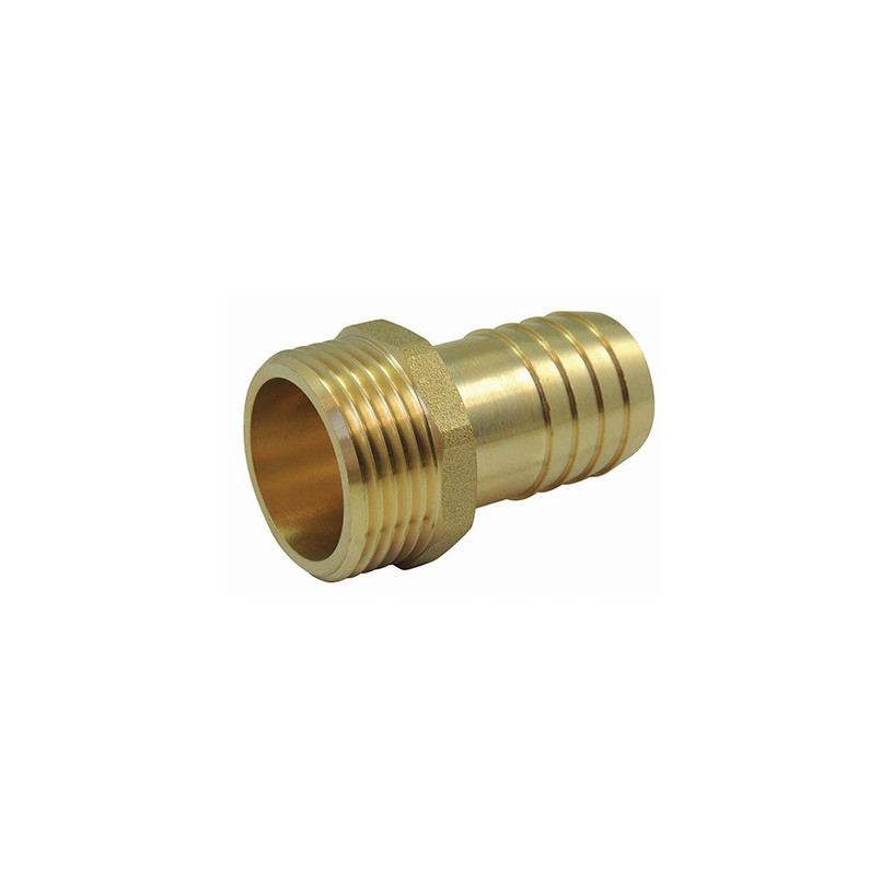 Raccord Annelé - Mâle - Laiton Ø 30 mm x G1" CAMOZZI RACCAN30X1