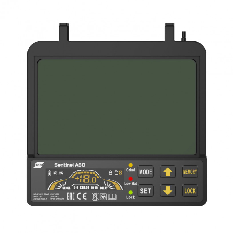 Filtre Electro-Optique 4-5/8 & 9/13 Cagoule SENTINEL™ A60 ESAB CAGOESABSENTA60-24