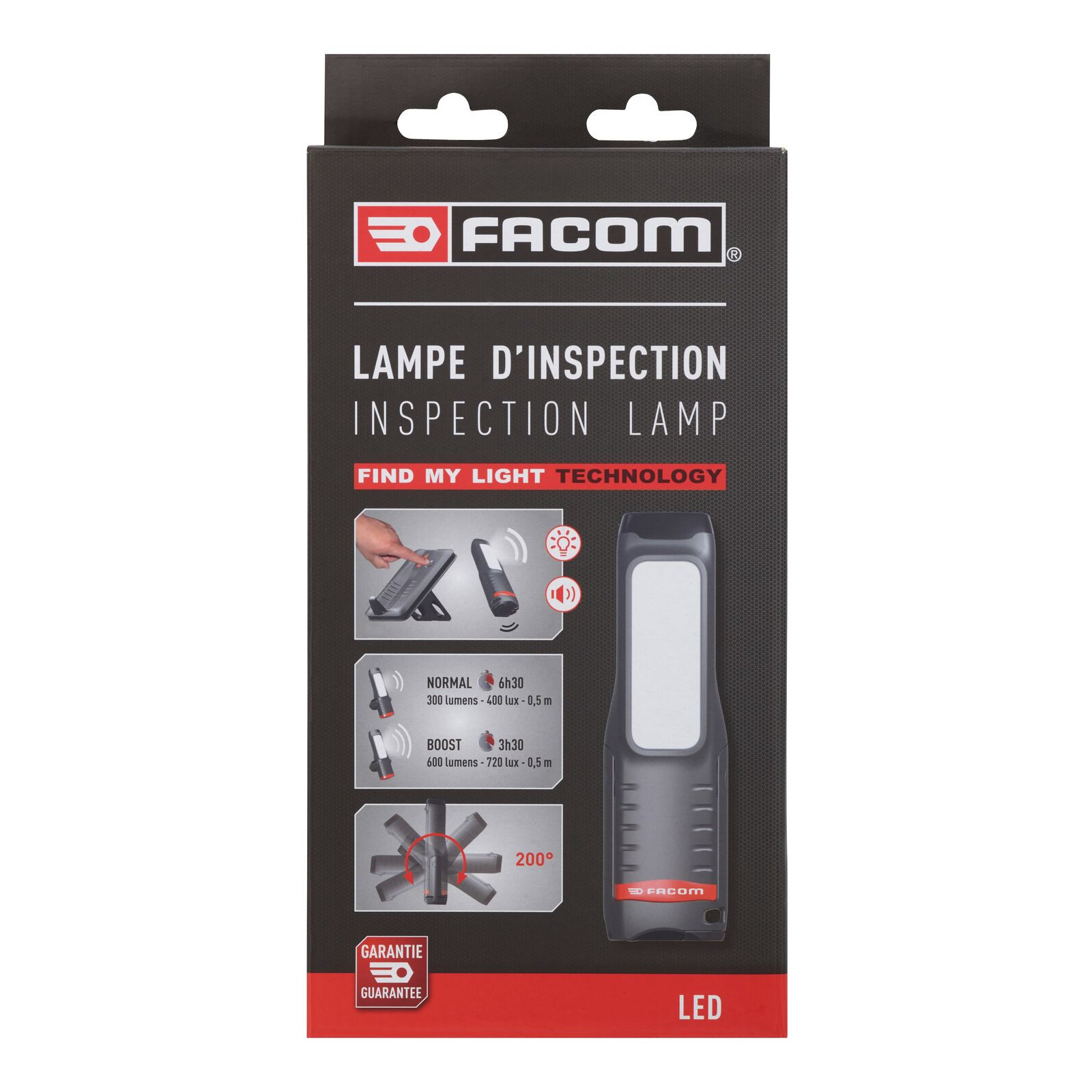 Lampe d'inspection led "find my light" - Facom 779.CL5PB