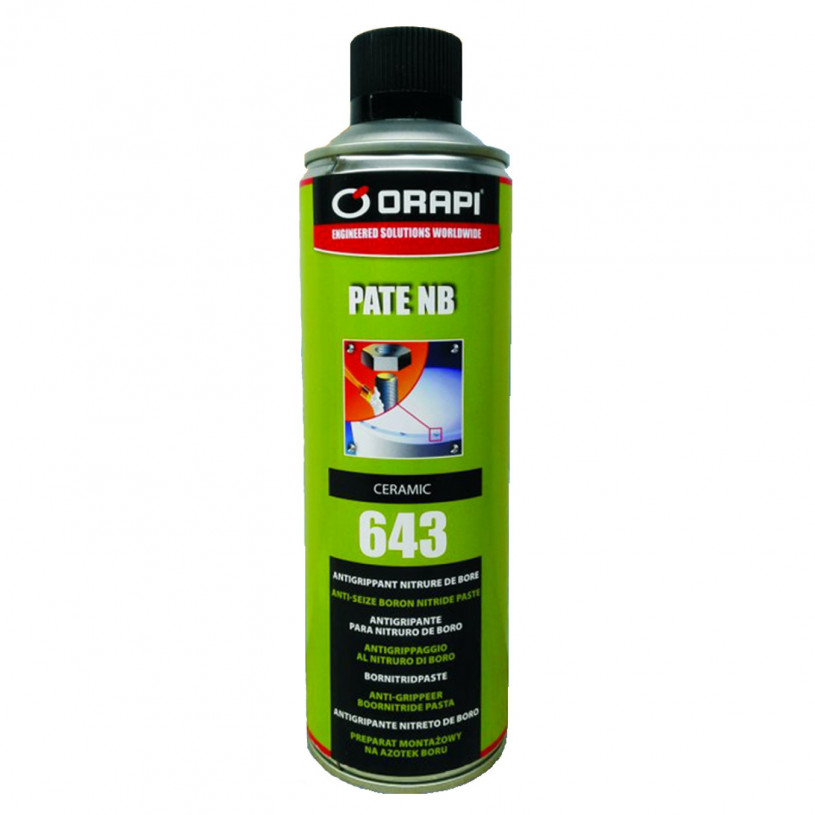 Pâte Antigrippante Céramique NB PMUC 1400°C - Orapi 643 Aérosol 650 ML ORAPI ORAPI643AERO650ML